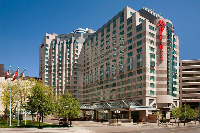 Marriott Downtown hotel in Toronto